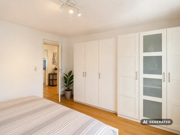 5_Schlazimmer Blick in den Flur