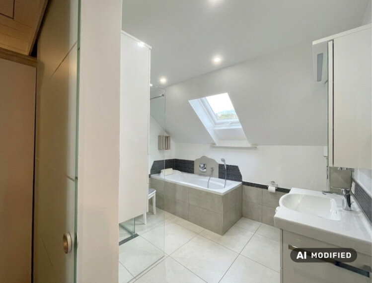 Badezimmer OG (Mit KI veränderter Inhalt)